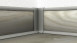 Angolo interno Prinz per battiscopa / zoccolo in alluminio - 13x60 mm