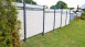 planeo Solid - pannello di design per recinzioni da giardino in vetro15 BiColor bianco