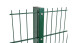 Visualizza il pali di protezione tipo WSP verde muschio per recinzioni a doppia maglia