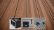 planeo SolidWood WPC decking set completo tavola piena - marrone chiaro francese/testurizzato