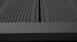 planeo pavimenti WPC listello angolare grigio scuro per pannelli di decking - 2,2m